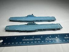 2 Triang Vintage Metal Battle Ships The Centaur & The Albion  picture