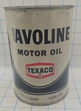 VTG texaco Havoline motor oil can collection Texaco 1968  picture