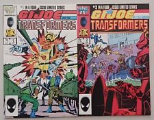 G.I. Joe and The Transformers #1 and 2 (1987 Marvel) Higher Grade picture
