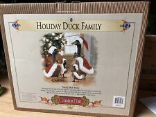 Vintage Grandeur Noel Holiday Duck Family READ Nice Condition Mallard Family RAR picture