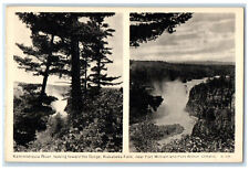 c1940's Kaministiquia River Kakabeka Falls Fort William Ontario Canada Postcard picture