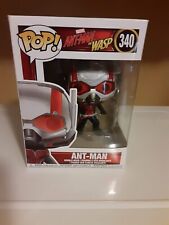 FUNKO POP Marvel Ant-Man And The Wasp ANT-MAN # 340 + PROTECTOR Vaulted/Retired picture