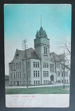 City Hall Janesville WI Posted UDB Postcard picture