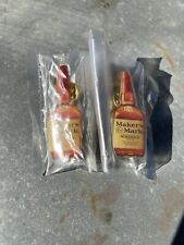 Brand New pair (2) of Makers Mark Lapel Pins picture