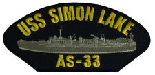 US Navy USS SIMON LAKE AS-33 PATCH - Veteran Owned Business picture