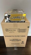 Gambler Gold King Size RYO Cigarette Tubes - Full Case (10000 Tubes) picture