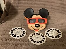 Vintage 1989 Mickey Mouse 3D View Master With 4 Reels picture