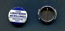 1964 VOTE LIGHTBURN AND BILLINGS  Constitution Party Candidates For President picture