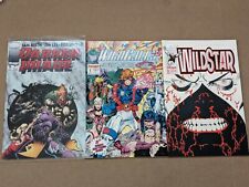 Darker Image Polybagged, Wildcasts, WildStar #1 Lot Image Comics March 1993 picture