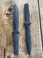 Pair Of Cold Steel Rubber Fixed Blade Training Knives 1 picture