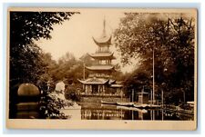 c1920's Copenhagen Denmark, The Tivoli Gardens RPPC Photo Vintage Postcard picture