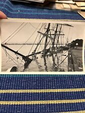 1914 original photograph LA harbor San Pedro Ca. Ship Sinks Alden Bess Fd28 picture
