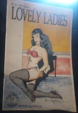 R.G. TAYLOR'S LOVELY LADIES #1 BETTY PAGE VARIANT  CALIBER PRESS 1991 Rare picture