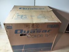 Vintage Quasar TP1319DV Color TV With Remote Working 14