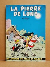 Peyo La Pierre de Lune Adventures of Johan & Pirlouit PB 1970 Text in French picture