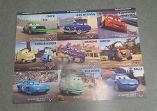 Disney Pixar Cars Movie Trading Cards  Print Ad 8x11 2006 picture