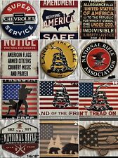🇺🇸 100x NRA USA Metal Signs Man cave Patio Garage Wholesale LOT picture