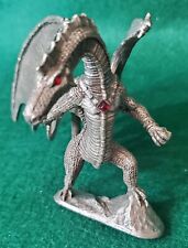 Vintage 1998  Rawcliffe  Pewter Dragon Red Eyes 1121023 picture