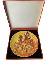 Vintage Leroy Neiman “Winning Colors” Royal Doulton Collector Plate 8284/10,000 picture