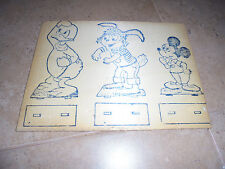 Vintage 60’s wooden painting “Disney Heroes” New picture