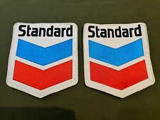 Vintage Standard Oil Embroidered Patch Large 7-34x8-3/4