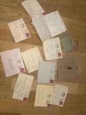 Vintage Letters To Lucille & John Reed 2112 West 21st st Oklahoma City, OK. picture