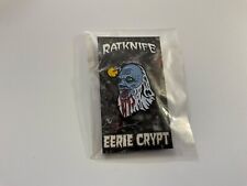 Ratknife EERIE CRYPT Horror RARE Enamel Pin picture