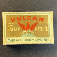 Vulcan Safety Matches c1950's-60's? Matchbox / Matchbook picture