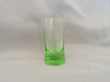 Vintage Green Uranium Waseline Shot Glass, 3