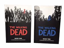 Image The Walking Dead Books 1 & 2 Hardcover Robert Kirkman -SEE PICS picture