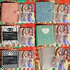kpop photocard collection binder album book with 25 double pocket pages USED picture