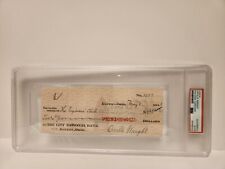 ORVILLE WRIGHT SIGNED AUTOGRAPH CHECK PSA/DNA AUTHENTICATED SLAB 1923 HISTORIC  picture