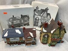 2 Dept 56 Dickens Village Heritage Collection J.D. Nochols Toy Shop & Curiosity picture