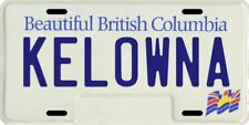 Kelowna Beautiful British Columbia Canada Aluminum BC License Plate picture