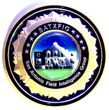 RARE VINTAGE ORIGINAL FBI SAN ANTONIO INTELLIGENCE GROUP SATXFIG 1.74