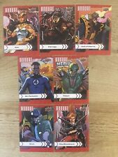 2022-23 UD Marvel Annual Canvas Variant Lot - Carnage, Mr. Fantastic, Falcon picture
