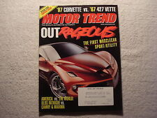 Motor Trend 1997 April 1997 Corvette vs 1967 427 Corvette Cadillac Concours picture