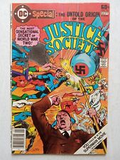 DC Special #29 Untold Origin Of The Justice Society Bronze Age 1977 WWII Hitler picture