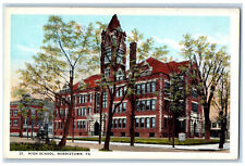 c1920's High School Norristown Pennsylvania PA Sabold-Herb Co. Unposted Postcard picture