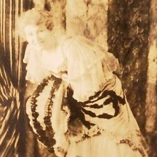 Burlesque Dancer Stereoview c1905 Show Girl Performer Tease Antique Photo S63 picture