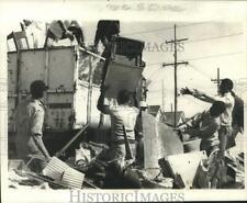 1970 Press Photo City trucks used to haul trash away - nob29901 picture