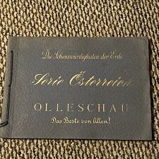 1930s Era SERIE OSTERREIEN Tobacco Cigarette Card Album German 90 Cards Ex Cond picture