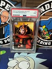 PSA 9 2023 Topps Chrome Star Wars Galaxy #50 A Queen in Portrait picture