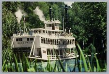 Disneyland Mark Twain Riverboat 4x6 Postcard picture