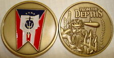 USS OHIO SSBN-726 NAVY SUBMARINE FROM THE DEPTHS MILITARY CHALLENGE COIN picture