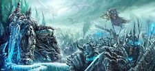 World of Warcraft The Lich King Giclee Print Art Poster 26x12 Blizzard NEW picture
