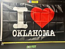 Oklahoma State Flag  State Man Cave College Dorm Room Sign USA 3x5' picture