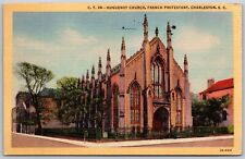 Vtg Charleston South Carolina SC Huguenot Church French Protestant Postcard picture