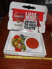 Vtg CAMPBELL's Fake Food Soup Sales Store  Display Sample 3D Food Plate  MIB picture
