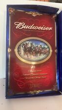 BUDWEISER MILLENNIUM Limited Edition Set Bottle & Four Glasses Original Box picture